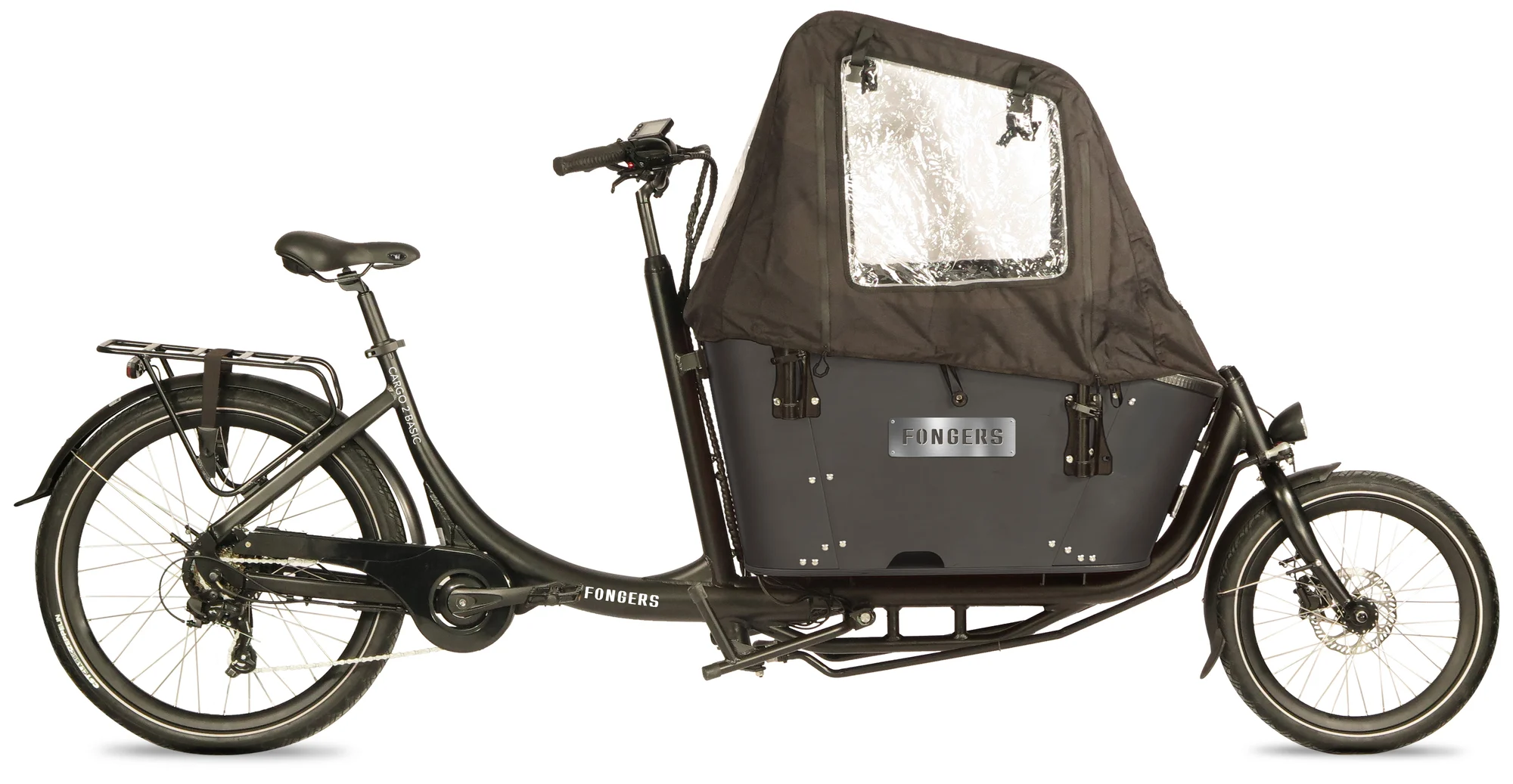 Fongers Cargo 2 Basic 612 Wh Zwart Deluxe