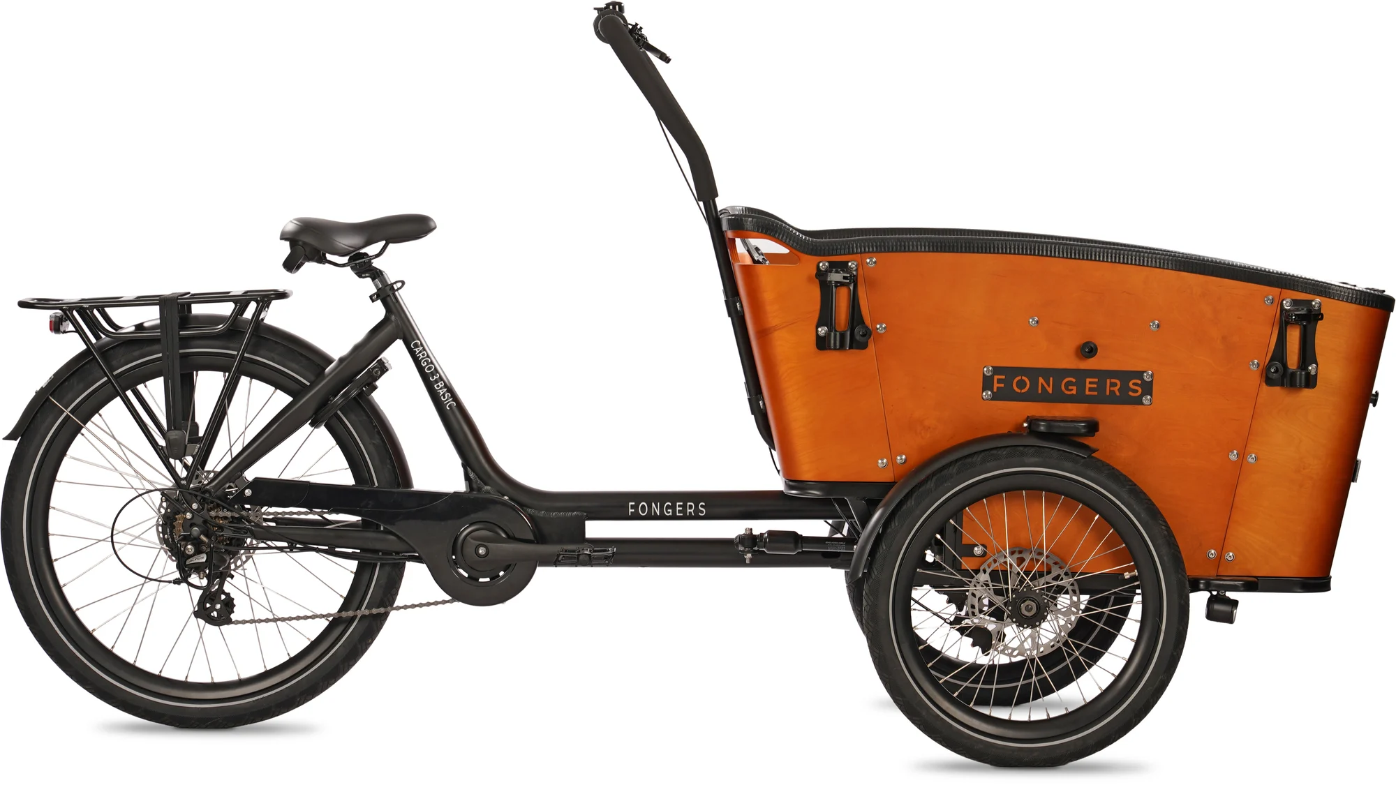 Fongers Cargo 3 Basic 612 Wh Zwart/Bruin