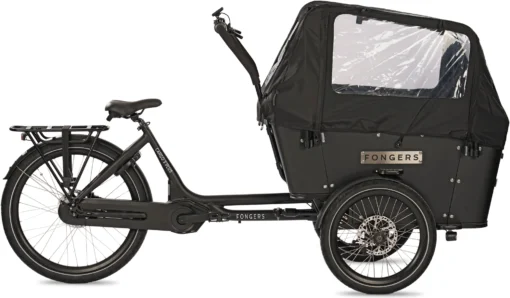 Fongers Cargo 3 Plus 468 Wh Zwart Deluxe