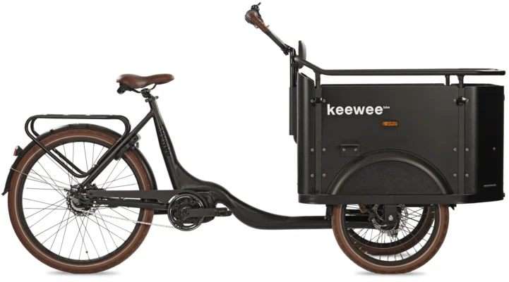 Keewee Bakfiets 470 Wh Zwart